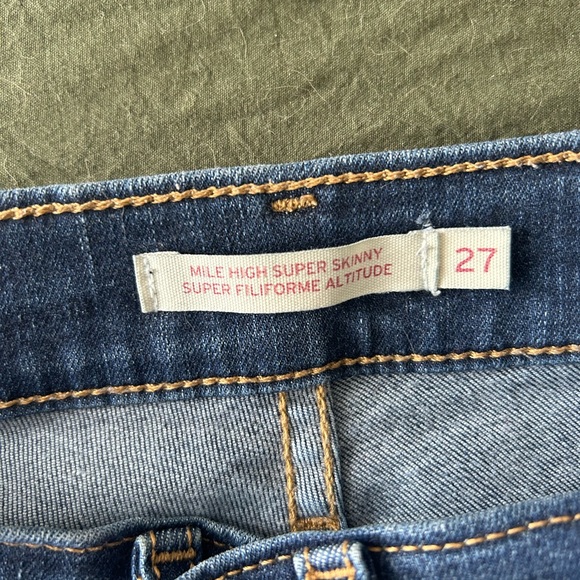 Levi’s Mile High Super Skinny - Picture 4 of 5
